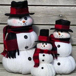 10 Inch Michael Snowman Kit no sew pattern