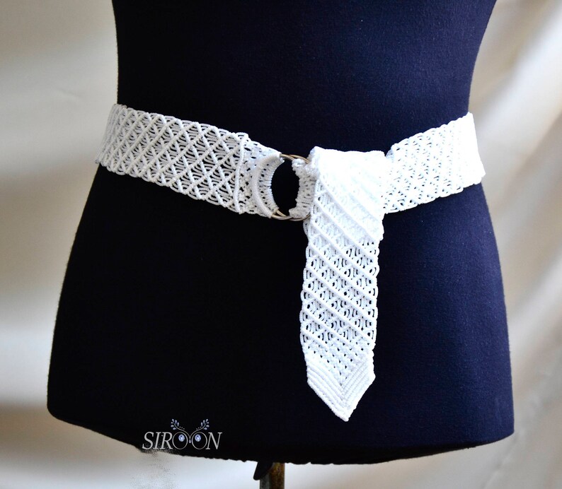 macrame belts for ladies