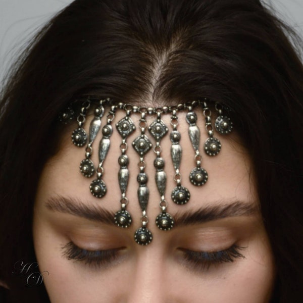 Forehead Necklace Etsy