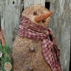 Primitive Standing Bunny Ottis PATTERN - Etsy