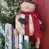 Primitive Standing Bunny Ottis PATTERN - Etsy