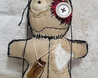 Voodoo Doll Art Doll Gothic Doll