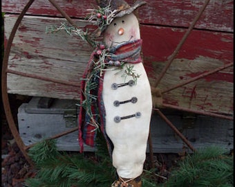 Primitive Snowman Make do Clyde EPATTERN