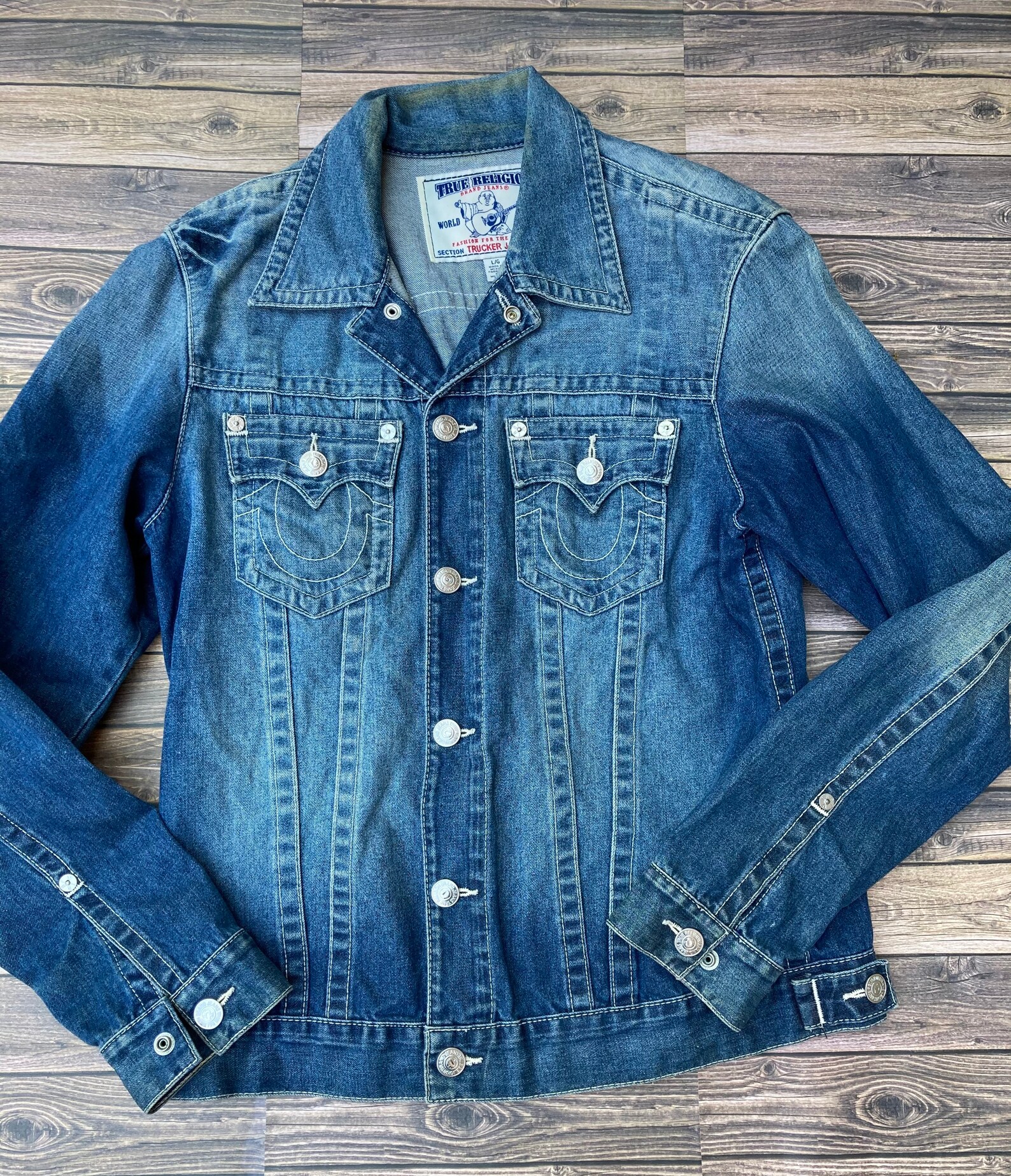 True religion trucker jean jacket Clearance