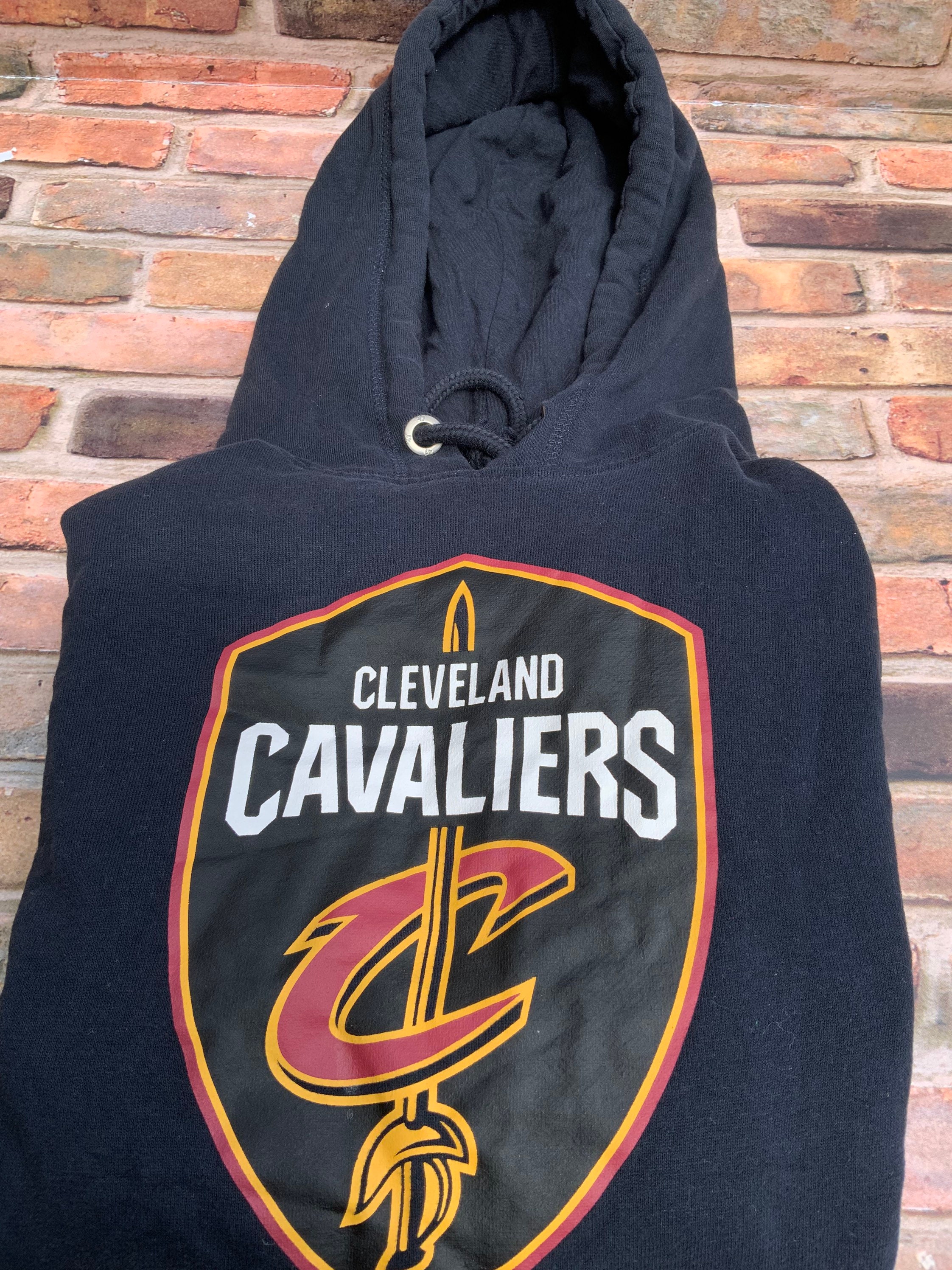 Homage Metallic New Cavs Hoodie in Gray Size Large | Cavaliers