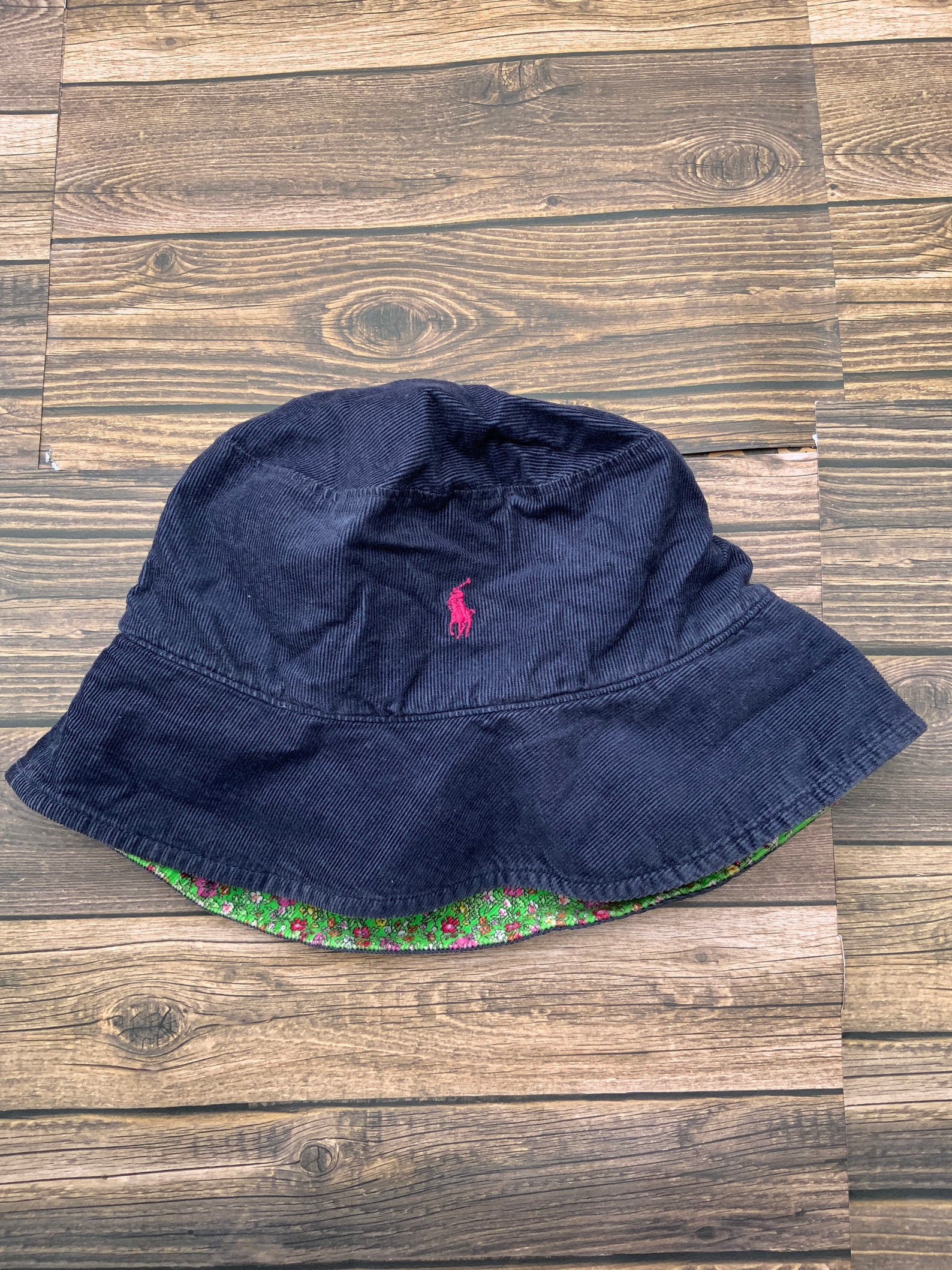 Vintage Kids Polo Ralph Lauren Reversible Bucket Hat Size 3T Etsy
