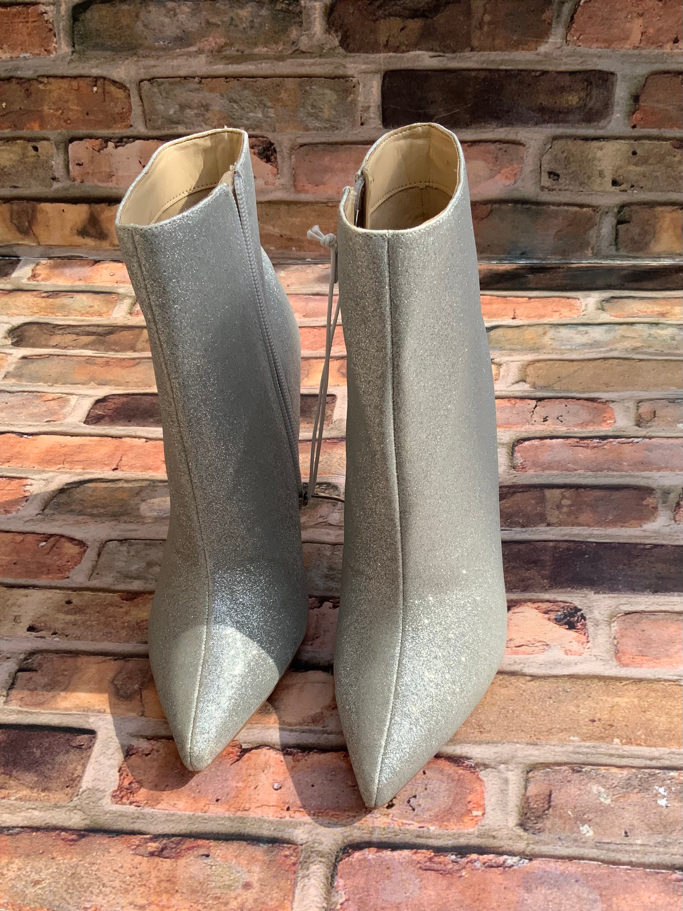 Nine west glitter boots cheap