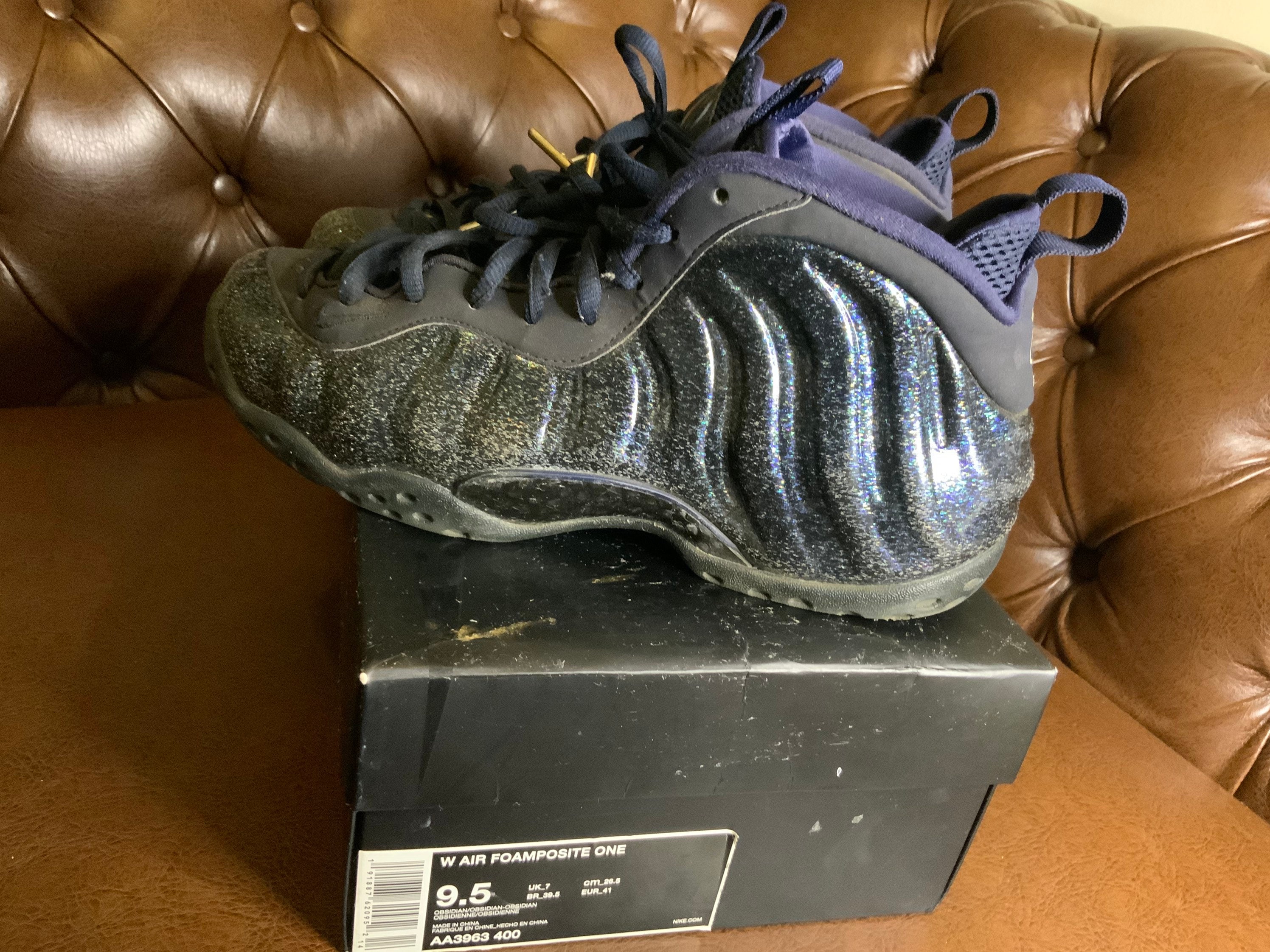 Classic Nike Air Foamposite One “obsidian” W/ Nike Box - Etsy