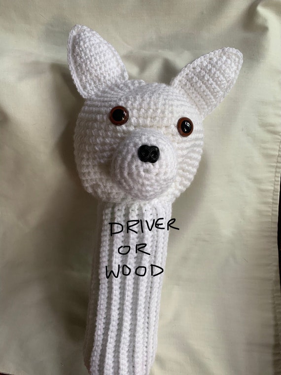 West Highland Terrier Golf Club Cover Westie Driver Cover Etsy France