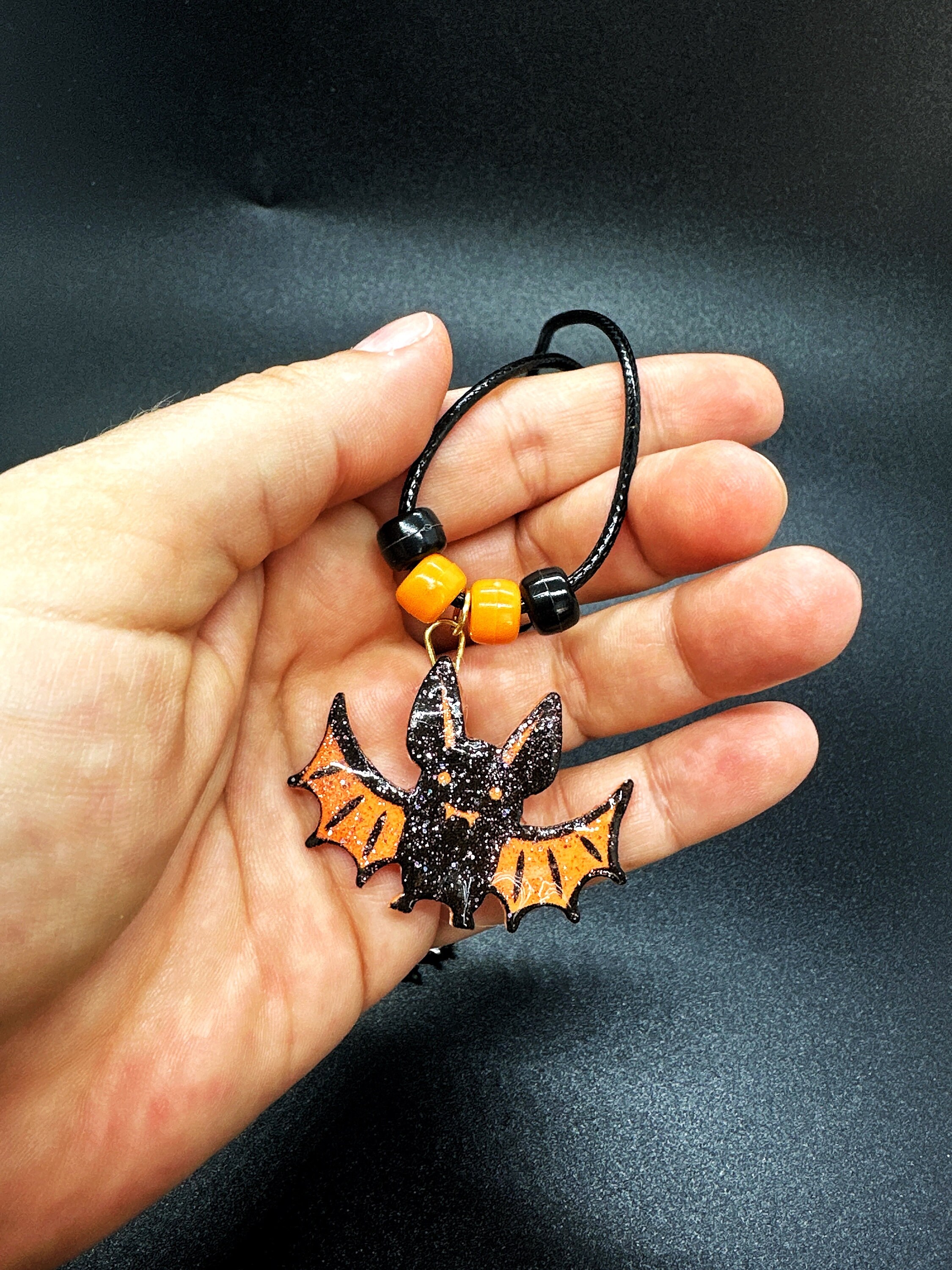 Halloween Jewelry Fall Jewelry Bat Necklace Fall Jewelry - Etsy