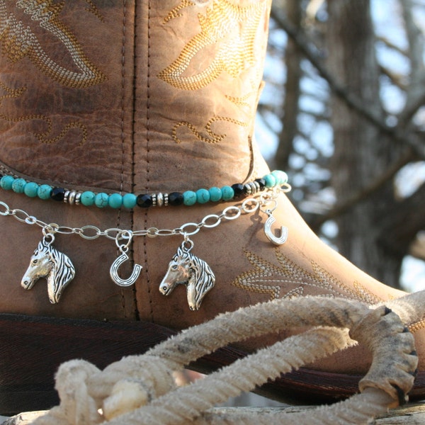 Boot Bracelet Etsy