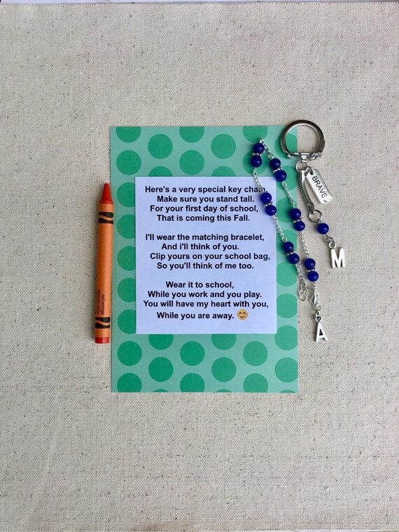 first day gift for kindergarten