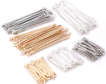 GPJA-90079 Boho Findings Gold Electroplated DIY Copper Salmon Connector Earring Connector Jewelry Making Supplies GemMartUSA