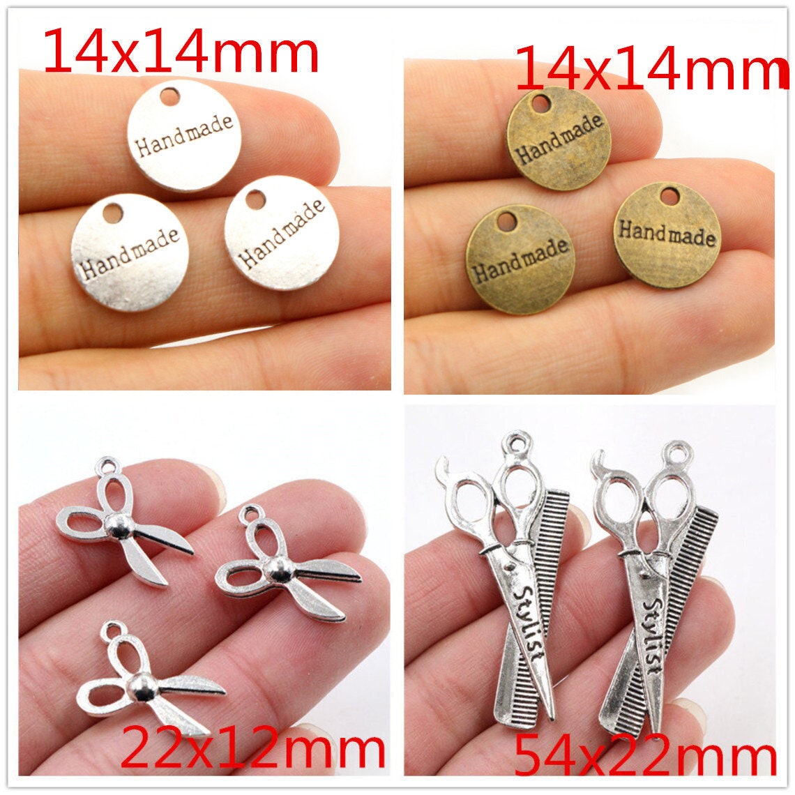 50pcs/lot 50mm 70mm 5x4mm Necklace Extension Chain Bulk Bracelet