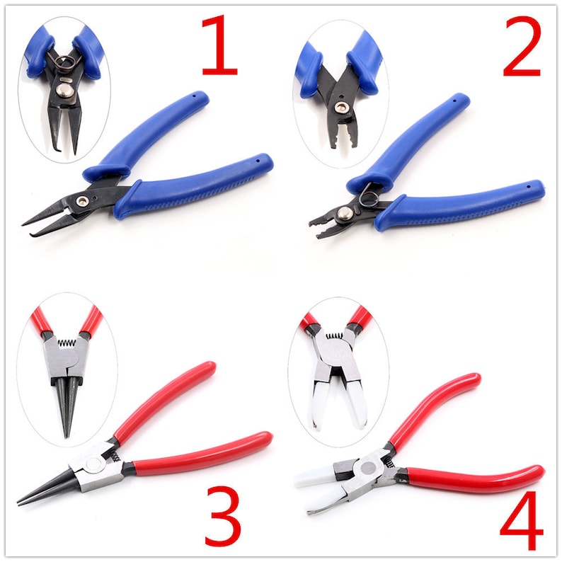 1 Piece Multifunction Split Ring Opener Pliers Jewelry Beading Etsy