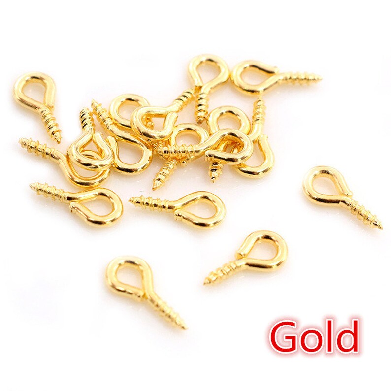 200pcs 8x4/10x5mm Small Tiny Mini Eye Pins Eyepins Hooks Etsy