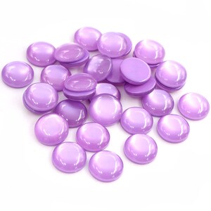 New Fashion 40pcs 8mm 10mm 12mm Mix Colors Cat's eye Series Flat back Resin Cabochons Jewelry Accessories Wholesale Supplies image 6