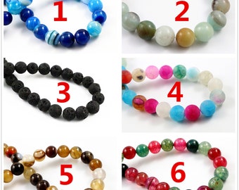 8mm  45pcs/string Natural Amazonite stone beads Forest Loose Round beads For jewelry making Wholesale and Retail