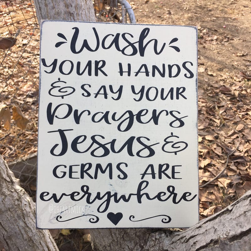 Jesus and Germs - Etsy