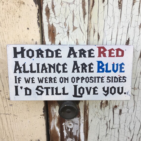 Alliance vs. Horde values : r/wow