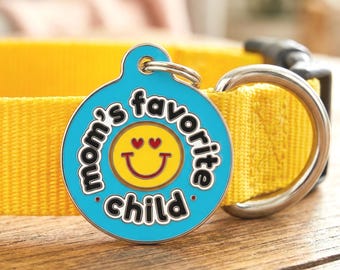 Pet ID Tag the Goodest Boy, Award Ribbon Dog Tag, Dog Tag for Dogs