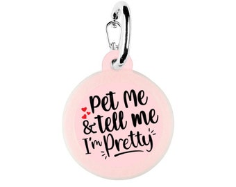 Custom Funny Pet Id Tags For Dogs Cats By Badtags On Etsy