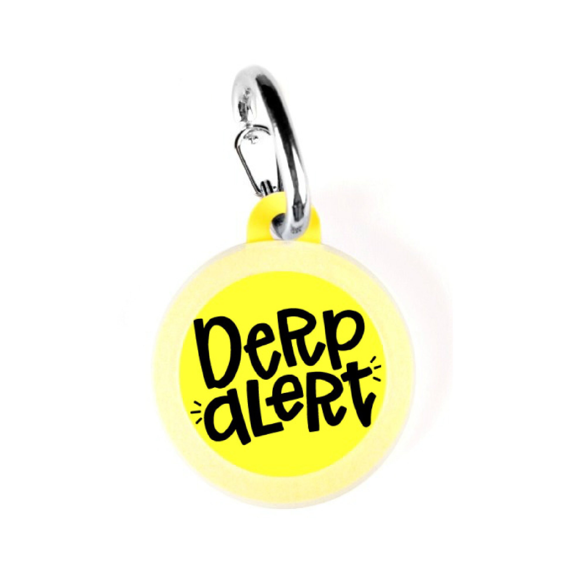 Funny Dog Tags for Dogs - Derp Dog - Custom Personalized Silent Metal…