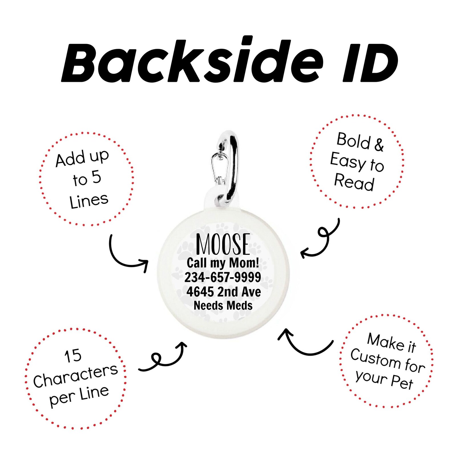 Funny Dog ID Tags for Dogs I Like Balls in My Mouf Double Etsy