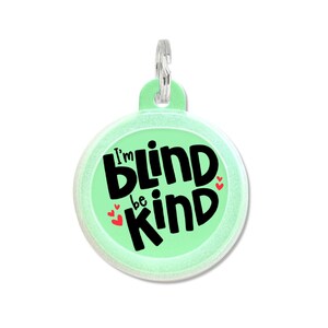 Blind dog tag sale