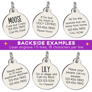 Cute Boy Dog Tag Small or Large Pet ID Tag Personalized The Bestest Boy Durable Enamel Laser Engraved Collar Charm Accessory Dog Mom image 6