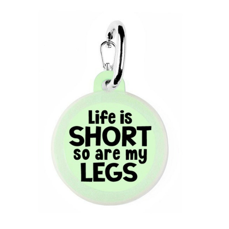 Funny Personalized Dog Tags for Dogs Double Sided Silent Pet Etsy