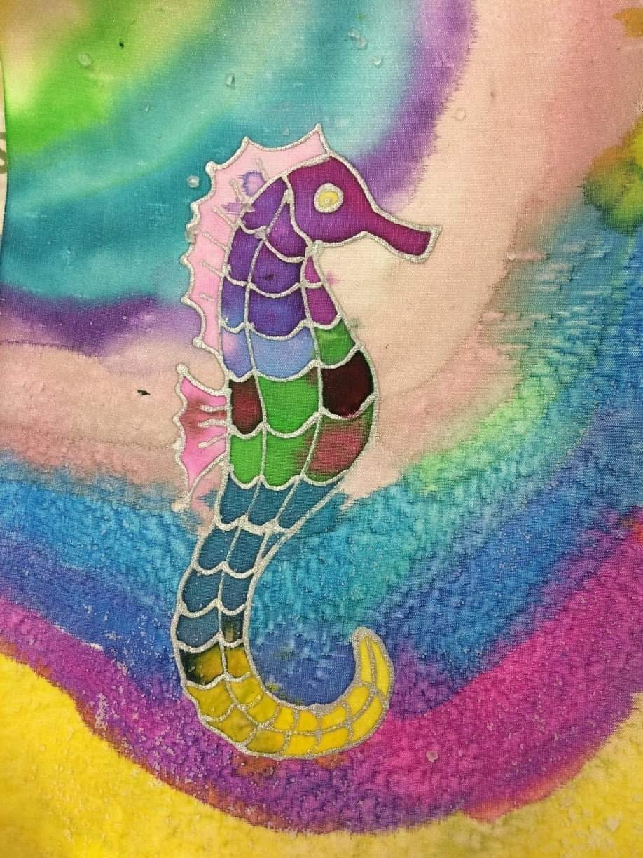 Beginners Silk Painting Kit Introduction for Children and Etsy UK