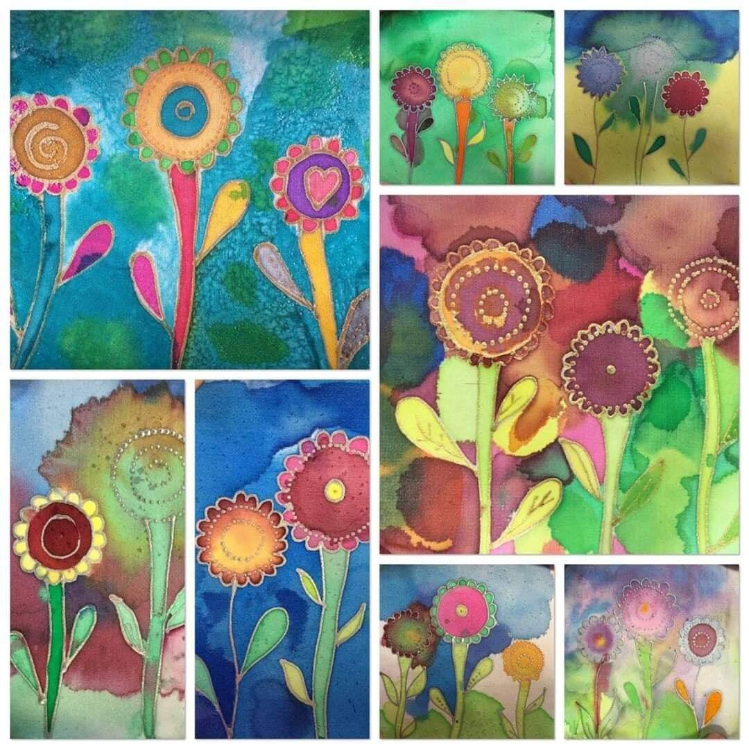 Silk Painting Kit Introduction for Children and Adults Etsy UK