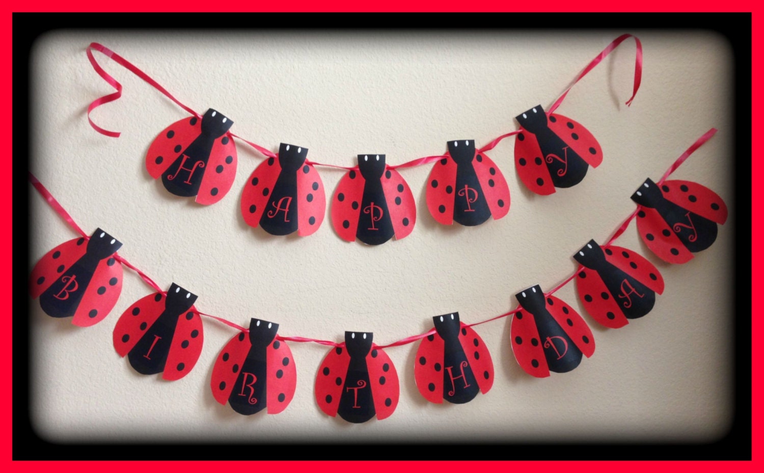 Ladybug Party Digital Printables Instant Download - Etsy