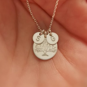 Family necklace, tree of life necklace, mothers day gift, personalised necklace image 3