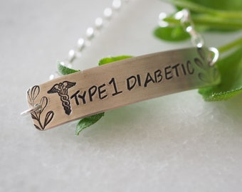 Medical Alert Bracelet, Medical ID Bracelet Women & Mens for Diabetes, Allergy, Epilepsy, Autism, Silver,  Waterproof