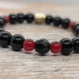 Handmade Overwatch Inspired Reaper Stretch Bracelet Size 6in.