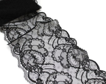 tulle, tulle lace, lace, french lace, black lace