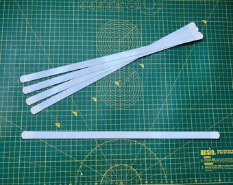 plastic coated steel bones for corsets, corset boning