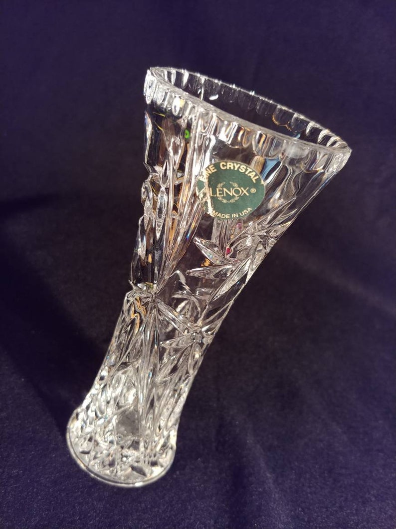 VINTAGE Lenox Crystal Vase il 794xN 9oqf