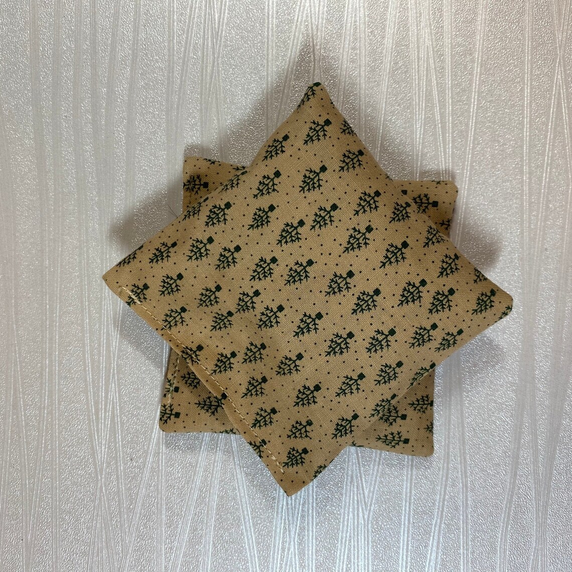 Pine Scented Sachet Set of Two Natural Room Freshner Etsy