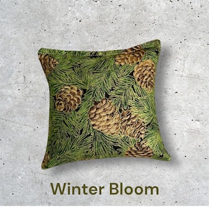 Maine Balsam Fir Sachet: Pine Cone Fabric, Christmas Tree Scent