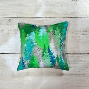 Christmas Balsam Fir Sachet: Maine-Made Plaid Scented Bag
