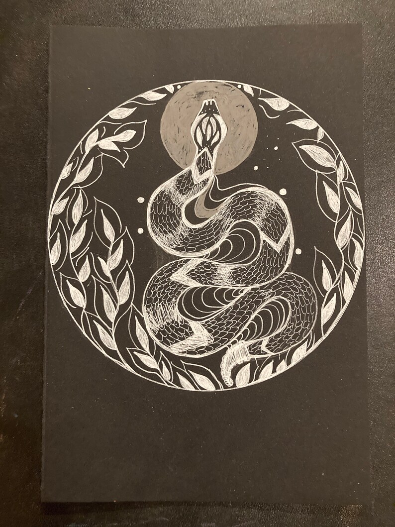 Snake Original Drawing