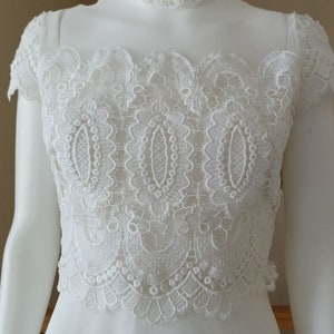 Vintage romantic wedding dress 1970&#39;s wedding dress