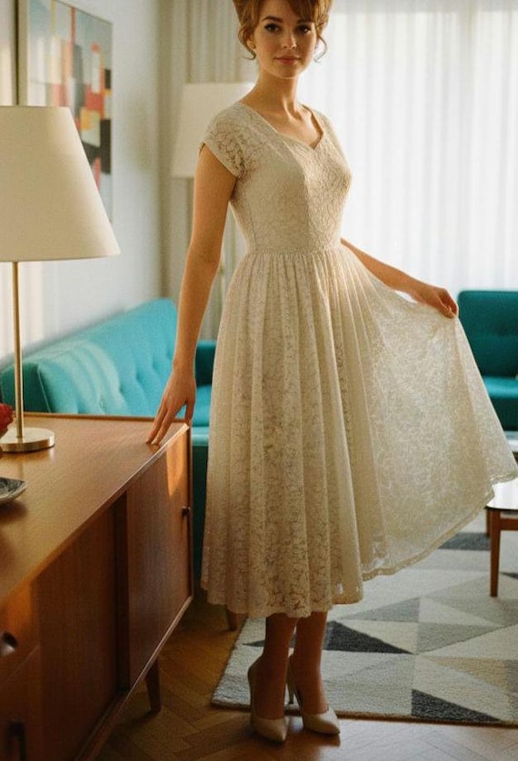 vintage engagement dress Vintage 1959's Engagement Dress From My Aunt.s Size, Shiffon Sheer Vintage  Dress