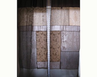 Patchwork gothic curtains/Background curtains/boho curtains/Gothic curtain