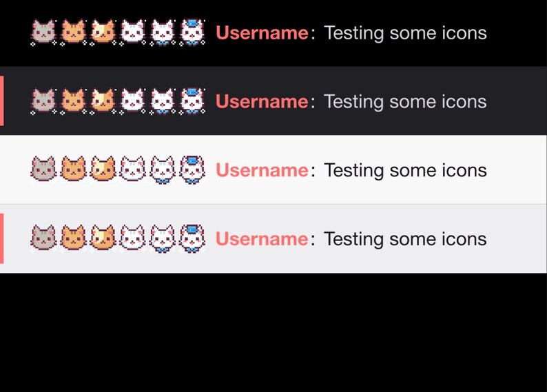 Pixel Kittens Sub Badges Twitch Etsy