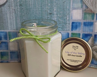 Lily of the Valley Soy Candle