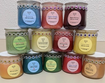 Small Soy Wax Jar Candles